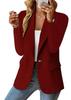 Autumn Long Sleeve Solid Color Women's Cardigan Jacket 2026