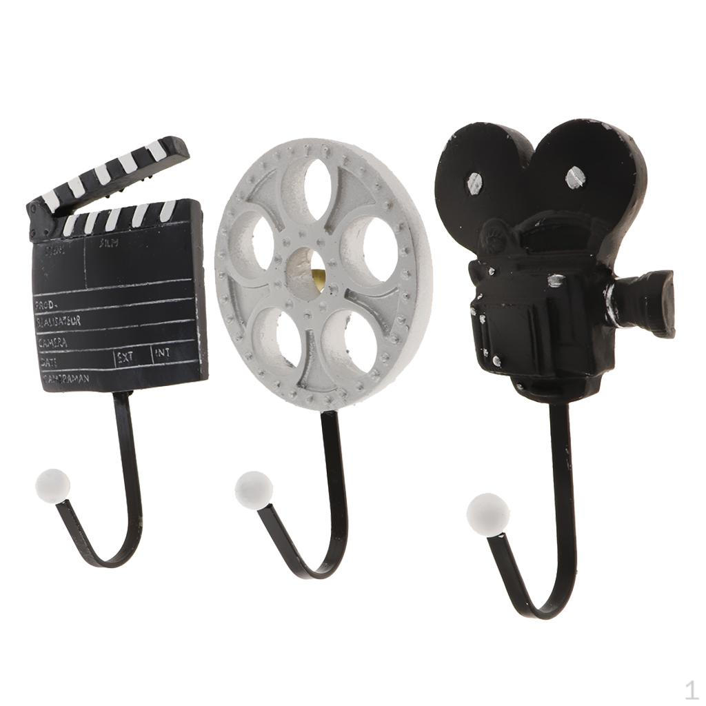 

3 Pcs / Set Decorative Resin Hook Film