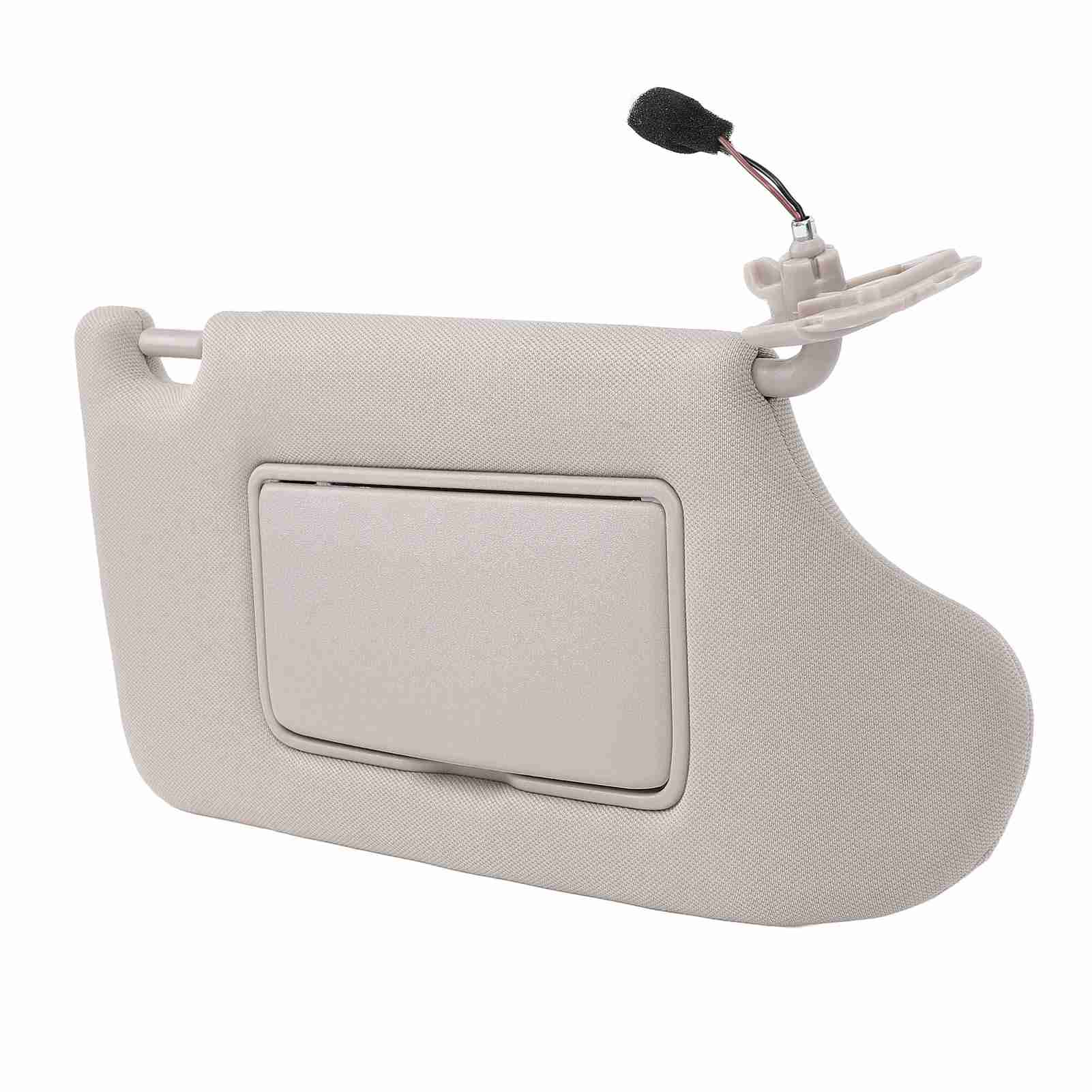 

Солнцезащитный козырек с подсветкой для макияжа Бежевый Стильный вид Повышенная безопасность Солнцезащитный козырек для Altima 2013-2018 Правый