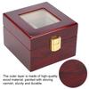 Metal Lock Wristwatch Display Case 2 Grids Design Watch Organizer Watch Storage Box  Men Women Use