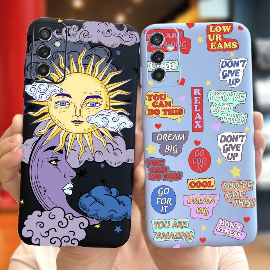 For Samsung Galaxy M52 5G Case Silicone Cute Cartoon Phone Cases For Samsung M52 M 52 SM-M526B Soft TPU Back Cover Fundas