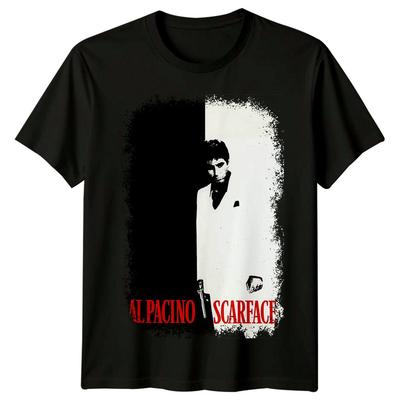 Scarface (1983) Movie Poster Inspired T-Shirt Retro Film Tee Unisex