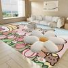 Bubu And Dudu Cute Cartoon Floor Mat INS Style Soft Bedroom Floor House Laundry Room Mat Anti-skid Household Carpets