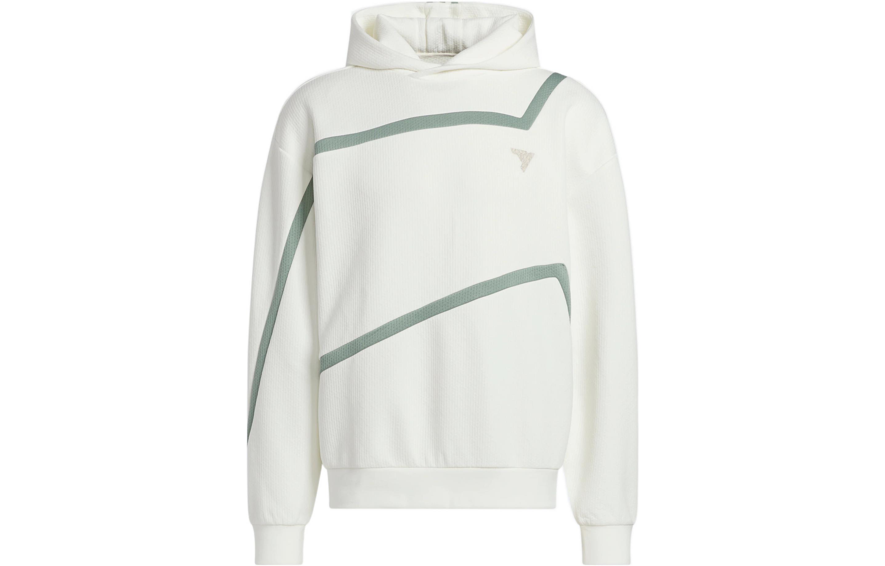 Adidas CNY Sweatshirts Men s Jade White Hooded Moderate Regular IL6489 L