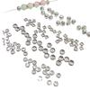 10pcs Hollow Rhinestone Spacer Beads for DIY Jewelry Making