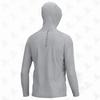 HUK Outdoor Hooded Sun Protection Fishing Shirt - UV Guard & Milk Silk for Comfort