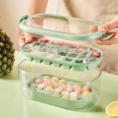 Ice Cube Tray Quickly Release Save Space Making for Juice Party Cocktails