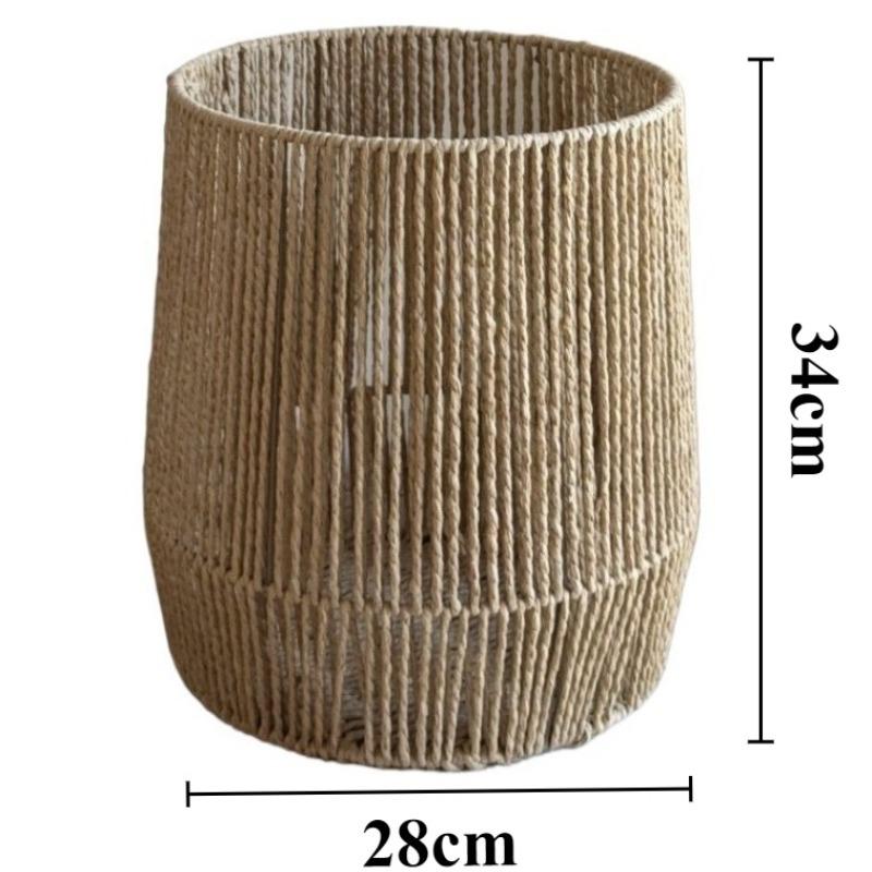 Weaving Dirty Laundry Basket Household Storage Baskets Modern Fabric Organizing Basket Bathroom Organization Furniture Baskets 22000₽