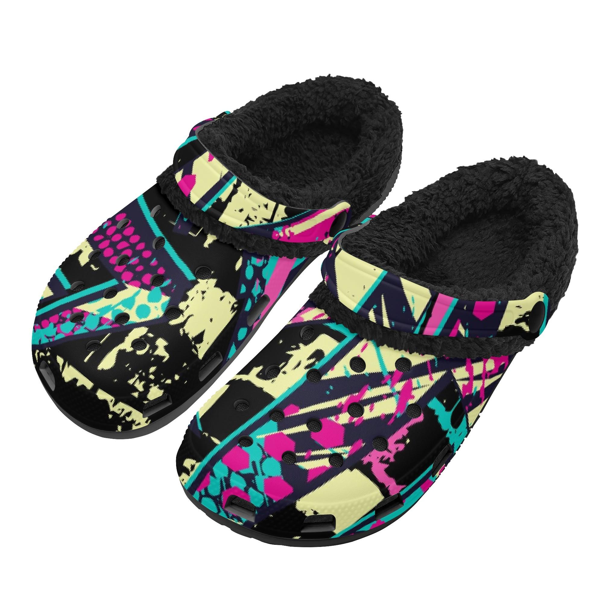 

1 пара теплых сабо с плюшевой подкладкой из ЭВА для мужчин и женщин, уютные зимние комфортные тапочки слипоны, легкие для использования в помещении и на улице 48 белый