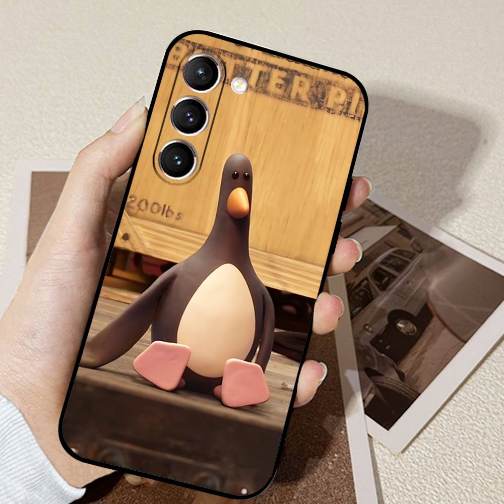 

F-Feathers M-McGraw Phone Case Black Ultra-thin Shockproof Case For Samsung S24/S25/S22/S30/Note20/Lite/Ultra/5G/Plus/FE S235G