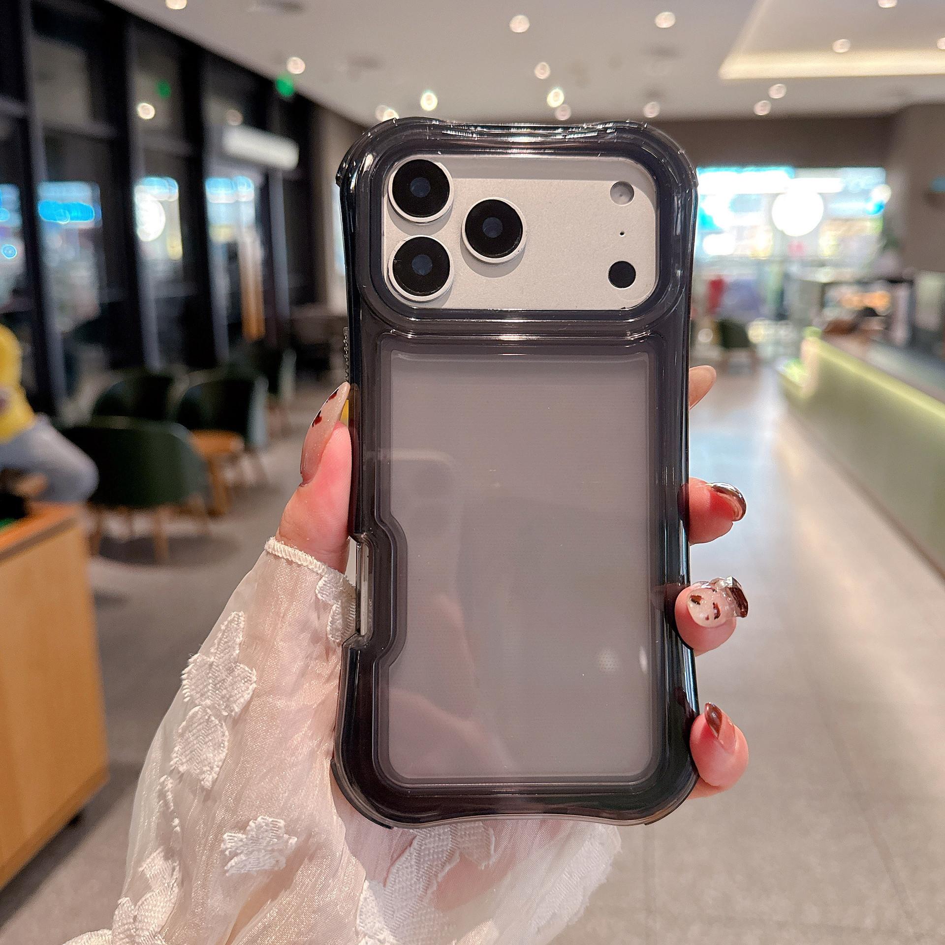 

For Apple for IPhone17 PromaxTPU Same Color Mobile Phone Case Three-in-one PC For iPhone 17 Pro Max