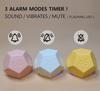 Mini Pomodoro Timer ABS Rotierender Timer Zeitmanagement Würfel Countdown Kochen Lernen Digitaler Timer Küchen Kochzubehör