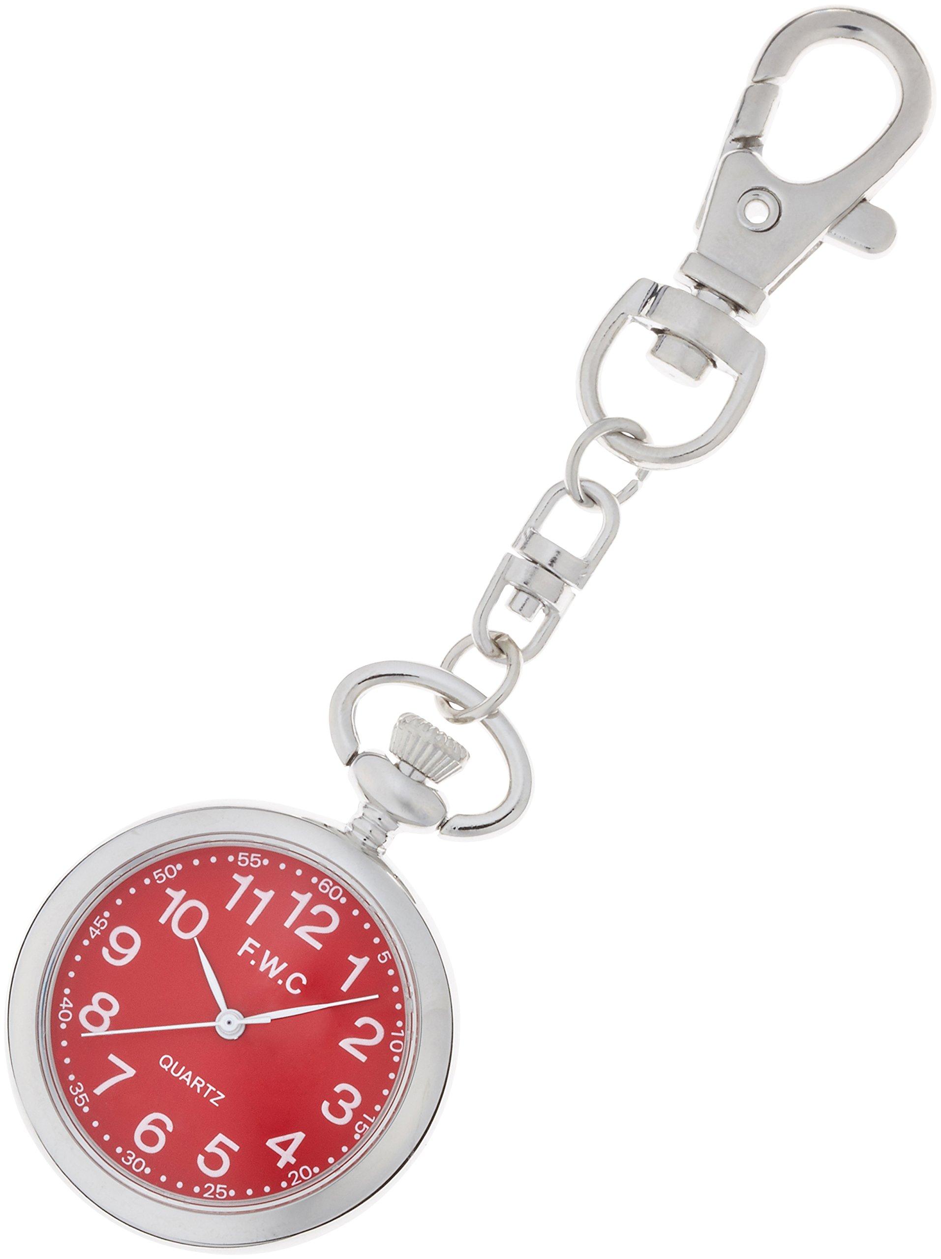 

[Fieldwork] Карманные часы Fieldwork Analog Bag Charm Clock Красный циферблат DT111-4 Женские