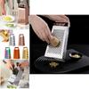 Kitchen Steel Stainless 4 Sided Box Food Grater Vegetable Cheese Shredder Slicer