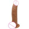 G-Spot Stimulation Dildo Super Thick Big Phallus Upturned Dildo Super Long Anal Expansion Soft Big Anal Plug Erotic Sex Toys