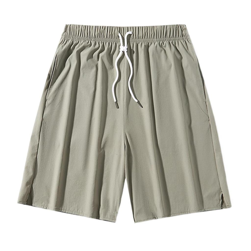 Pantaloncini Estivi da Uomo ad Asciugatura Rapida Pantaloncini Sportivi alla Moda Coulisse Pantaloni da Spiaggia Pantaloni Casual Outdoor