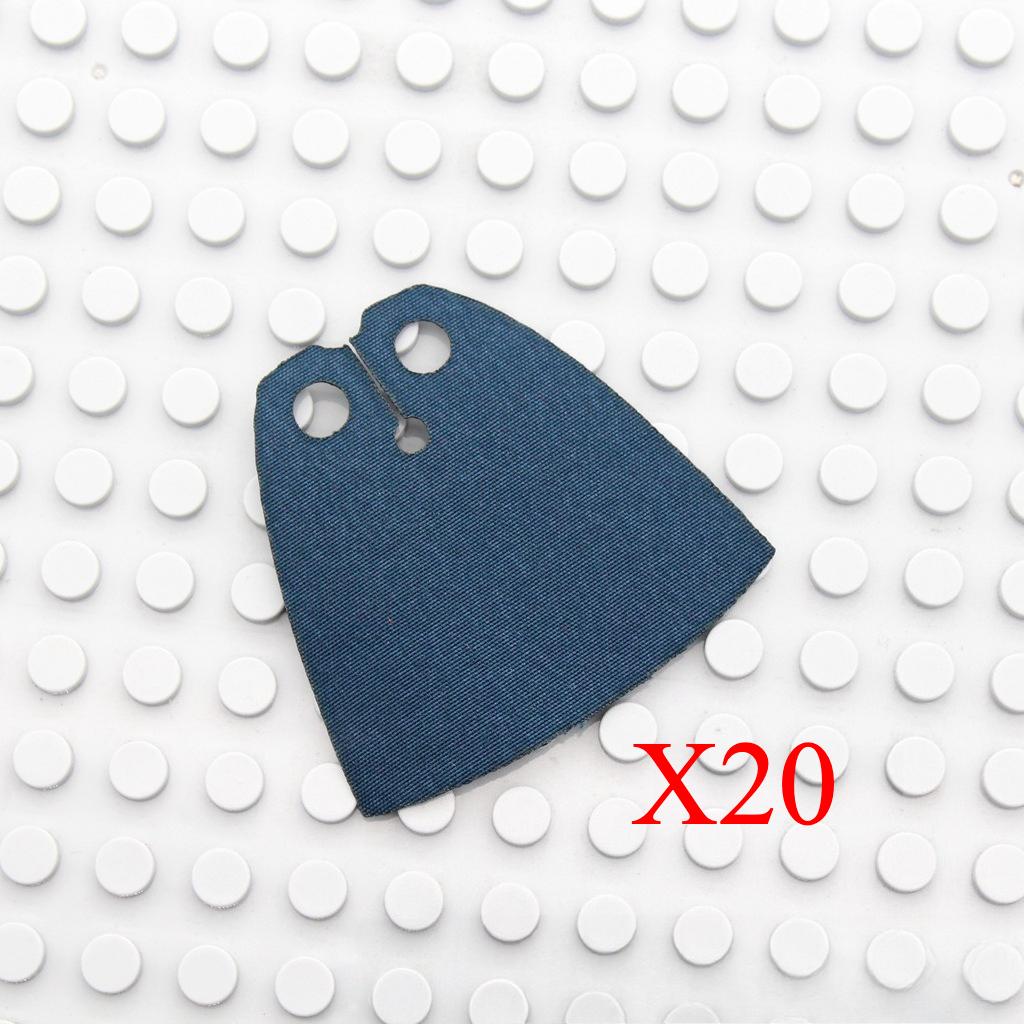 MOC Character Accessories Building Blocks Medieval Soldier Hood Wearing Coat Cape Battle Robe Mini Brick Boy Toy Gift A08