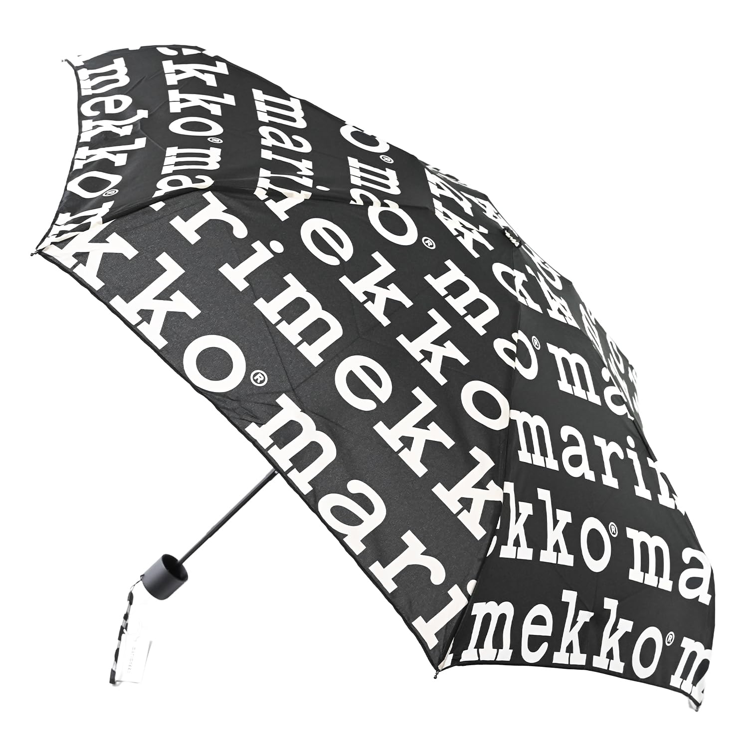 

Marimekko Folding Umbrella for Men and Black and 41399 041399 910 Women, White, (93719-910)