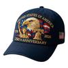 Anniversary American Hat Embroidered Craft Patriotic Theme Adjustable Comfortable Fit