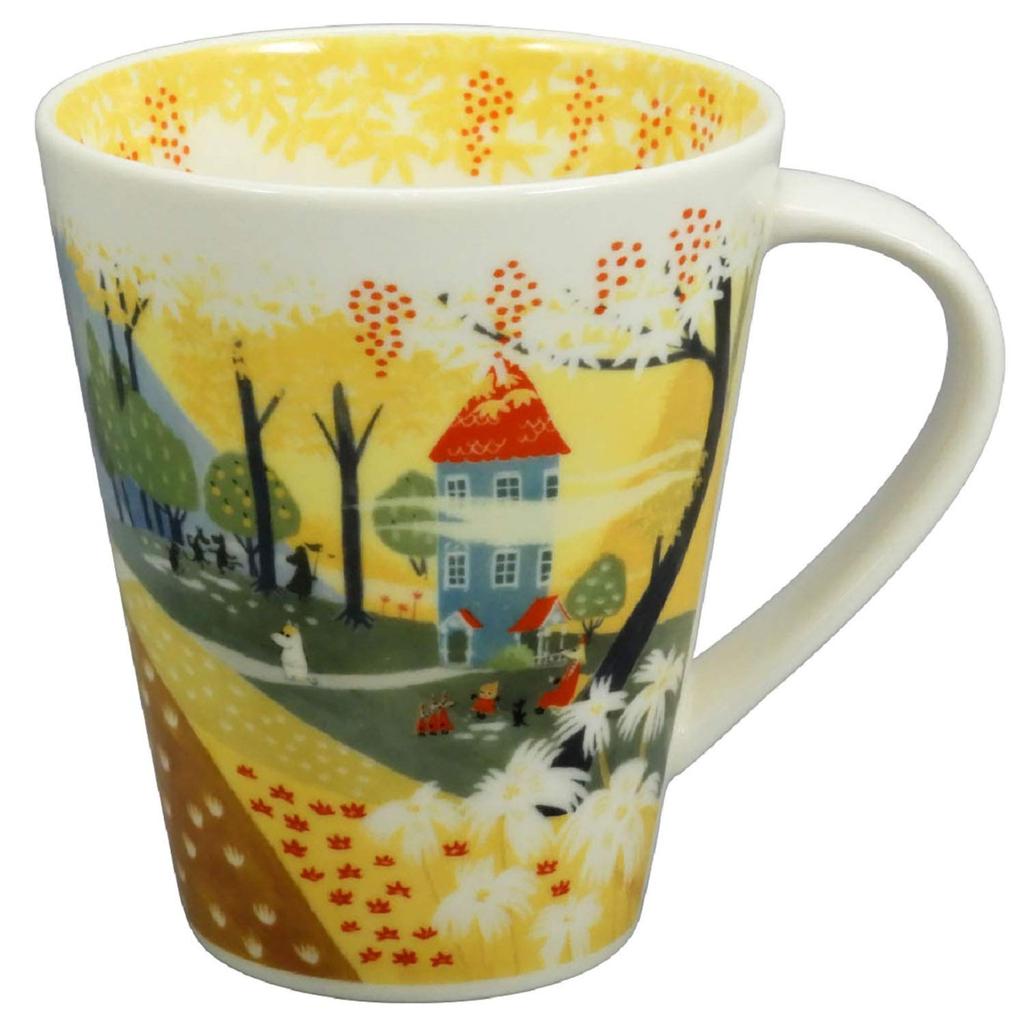 Yamaka Shoten MOOMIN Mare Mare Casa Moomin Microunde Moomin Zi Nordică Nuntă Fabricat în "Luonto" Cană, Design, Aprox. 500ml, Sigur, Marfă, Stil,