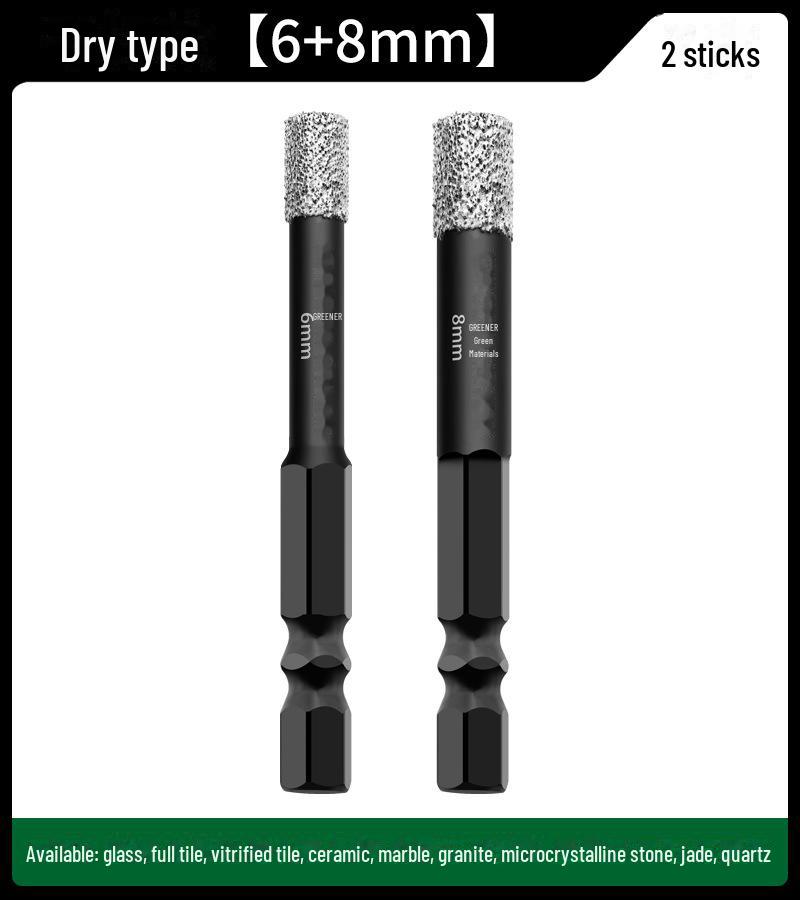 Green Forest Tile Drill Bit for Glass, Marble, and Ceramic