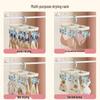 Multi-functional Folding Drying Rack for Bibs, Hats, and Socks – Perfect for Home, Balcony, or Dormitory Use