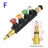 High Pressure Washer Gun Wand Tips Car Jet Washer Spray Gun Lance Nozzle Tip for Karcher Black Deckeri Bosch Lavor