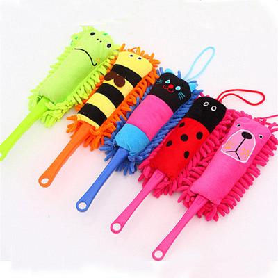 ZZH Polyester Cloth Small Window Air Conditioner Brush Duster Cleaning Brush Vent for Car Air Vent Multi-Function