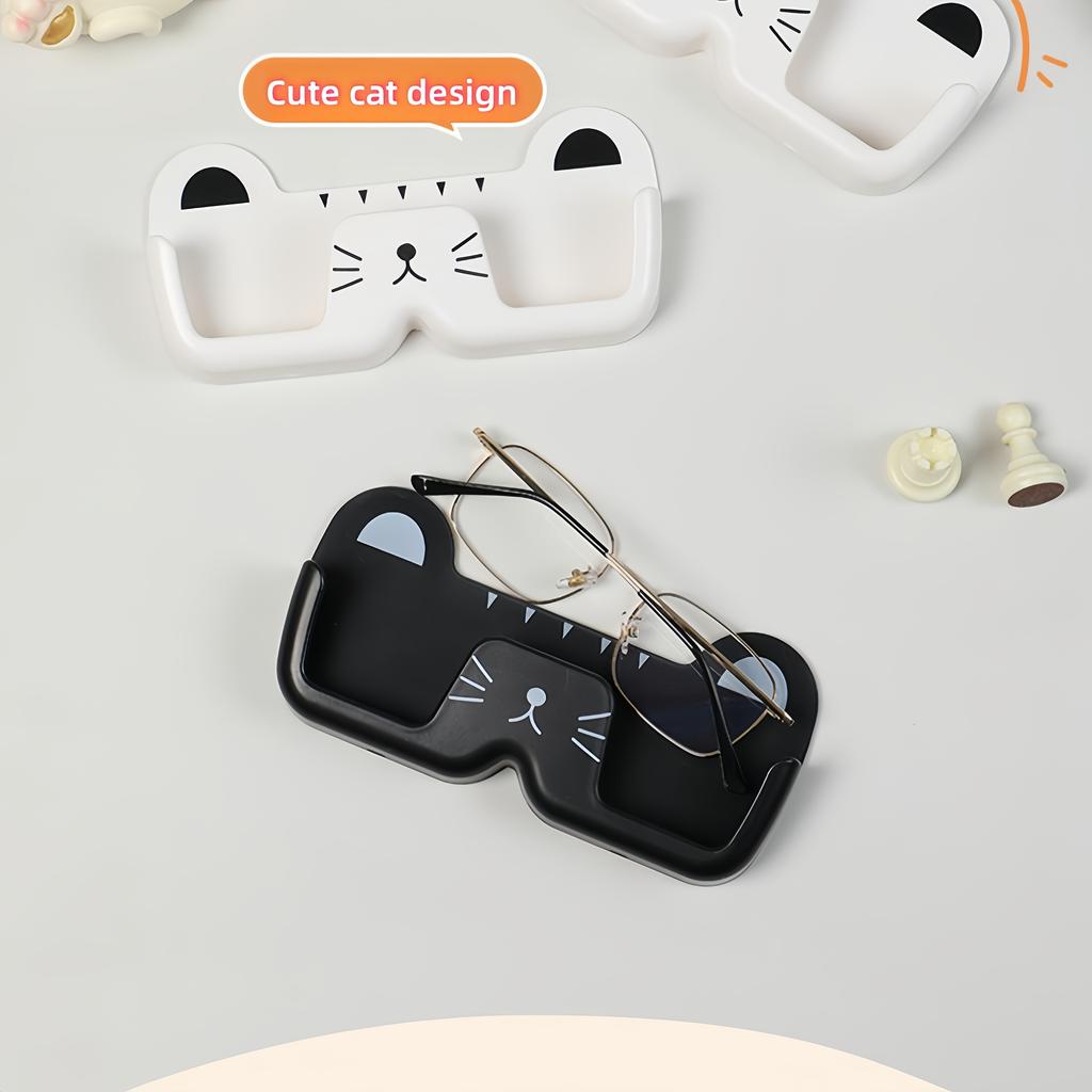 Wall-mounted Glasses Storage Box, Suitable for Bedside, Bathroom, Living Room, and Cabinet Use., Shelves