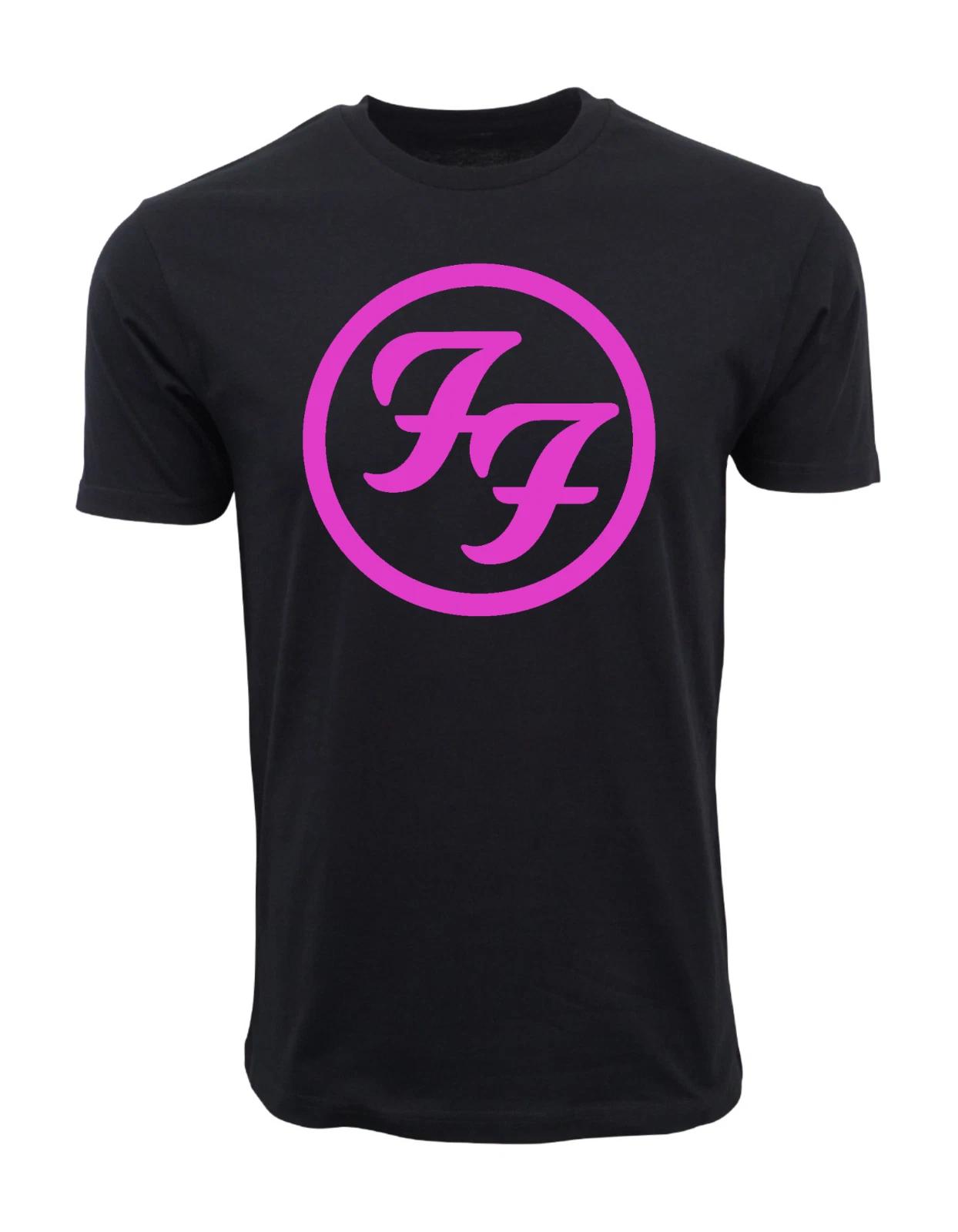 

Unisex Adult Casual Graphic FOO FIGHTER LOGO T SHIRT GRAPHIC TEE IS... L