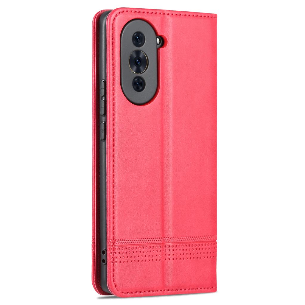 Custodia in Pelle Deluxe ad Adsorbimento Magnetico per Huawei Nova 10 / Nova 10 Pro Custodia Protettiva a Libro Aderente Fundas Coque