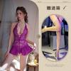 Lace sexy lingerie seduction flirting onesie sexy lingerie