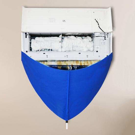 Air Conditioner Cover Large Dirt Control Area Reusable Design Sofa Cover Full Coverage Shielding Dust Hood Complete Cleaning Tool