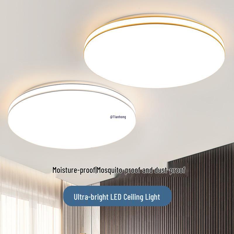 Runde Deckenleuchte für Schlafzimmer, Wohnzimmer, Restaurant und Balkon.