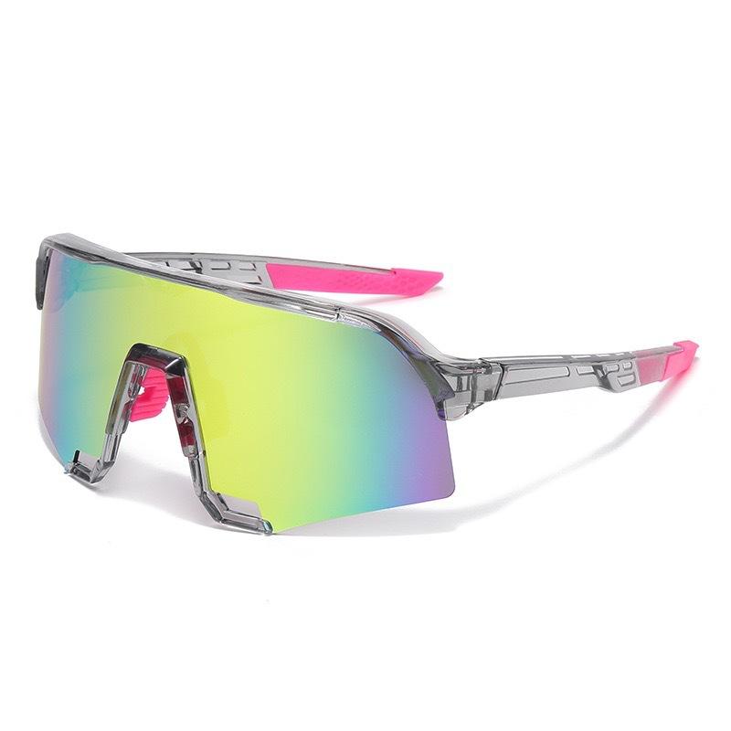 Colorful Sunglasses Outdoor Sports Glasses Fashion Cycling Sunglasses Real Film S3 Windproof Eye Protection Glasses