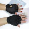 Cycling Fingerless Gloves Professional Gym Fitness Breathable Anti-Slip Women Men Half Finger Summer Fishing Female Bicycle Bike
