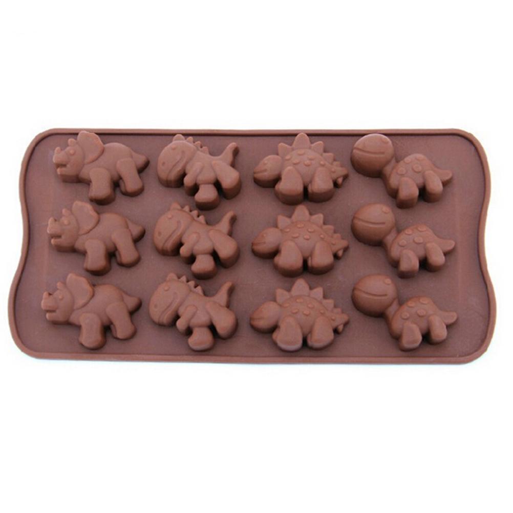 1PCS Animal Silicone Mold Hippo Lion Bear Shape Chocolate Soap Cake Decorating DIY Kitchenware Bakeware Ice Mold Baking Tools