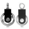 Fitness Cable Pulley Pulley Wheel Aluminum Alloy Silent Pulley System Heavy Duty DIY Fitness Equipment for DIY Home Projects
