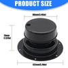 2 Set Plastic Campers Sewer Roof Top Cover RVs Plumbing Vent Cap Fit 1in to 2-3/8in OD Pipe Trailer Motorhome Accessories