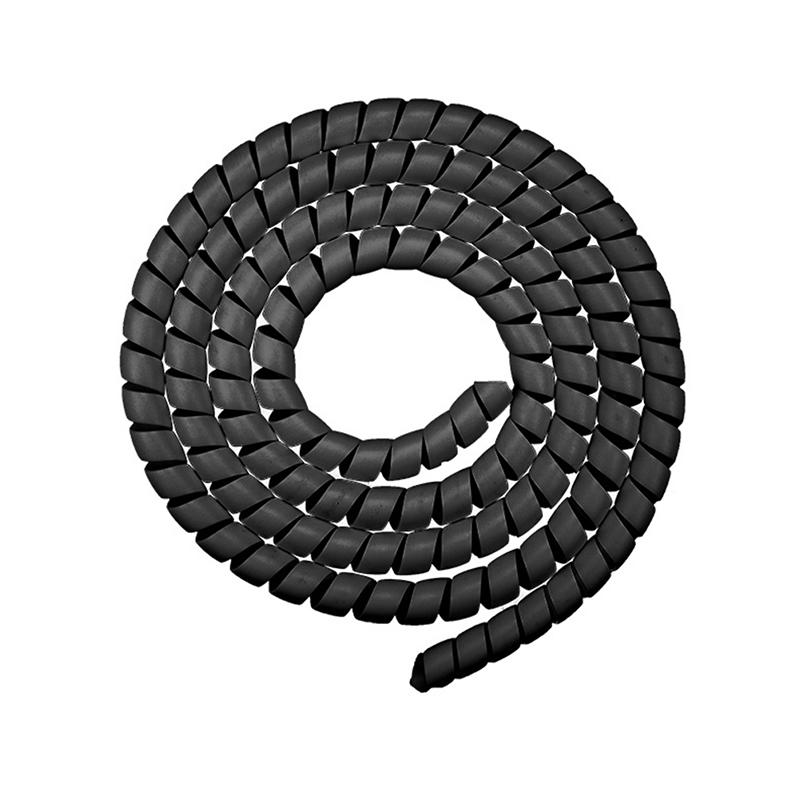 

Защитная намотка кабеля для электровелосипеда, органайзер для кабеля, защитная обмотка для труб чёрный