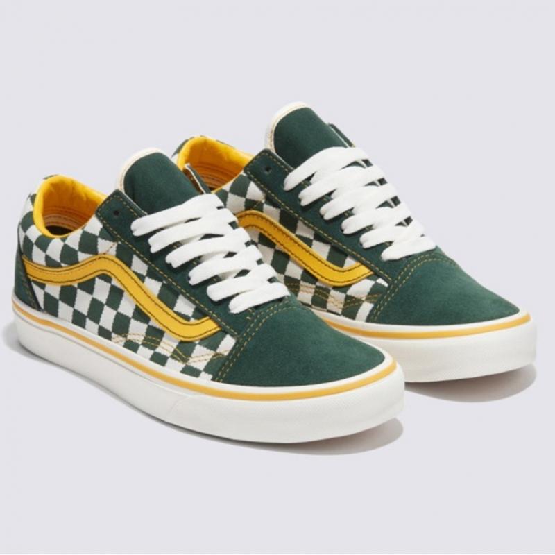 Barnes Artist Collection Rare Bus Old School Green Yellow Vn000cr502i1