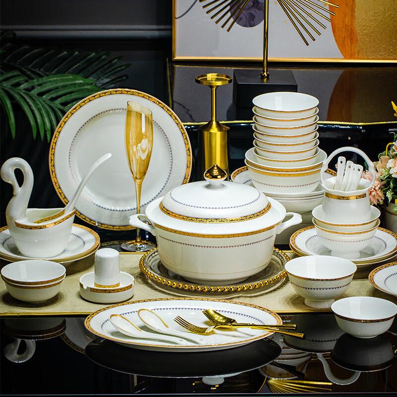 Danshi Zhiyuan Jingdezhen Ceramic Dinnerware Sets