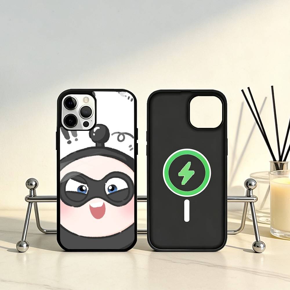 Cute E-Eggy P-Party-EP Phone Case For iPhone17,16,15,14,13,12,11 Plus,Pro Max Magnetic For Magsafe Wireless Charging