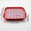 Silicone Sausage Mold DIY Homemade Hot Dog Burger Molds Non-Stick Oven/Microwave Safe Reusable Baking Accessories for Cakes Pies
