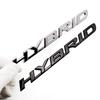 3D Metal HYBRID Logo Rear Trunk Fender Door Emblem Badge Car Sticker Decals for RX350 NX200 ES300 IS300 LX470 LX570