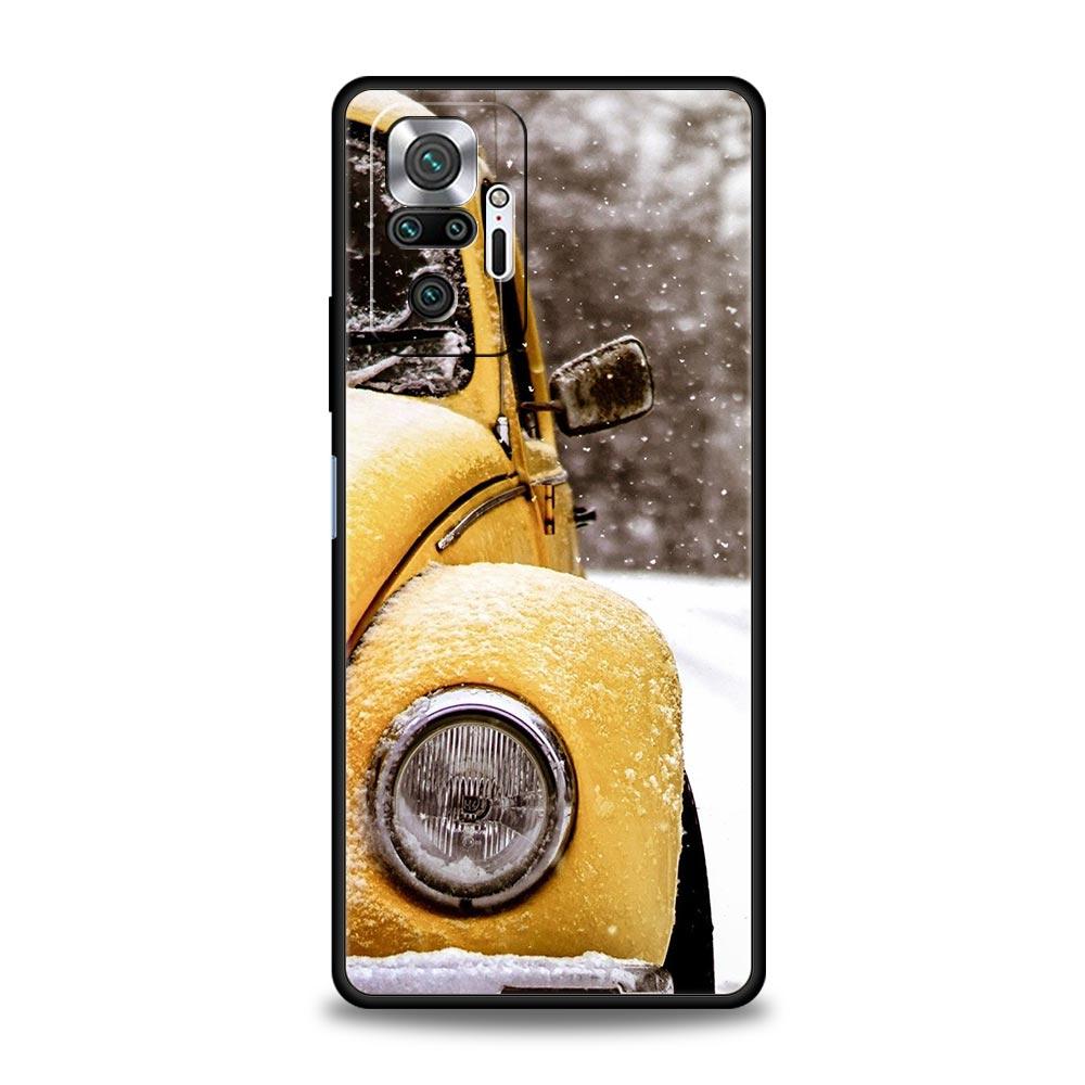 Phone Case For Xiaomi Redmi Note 14 13 12 5G 9S 9 10 11 Pro Plus 4G 9T 14C 13C 12C 10C 9C 9A Cover Classic Vintage Old Retro Car