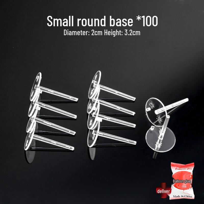 Основа-подставка для торта - Прозрачная пластиковая подставка для фигурок для украшения