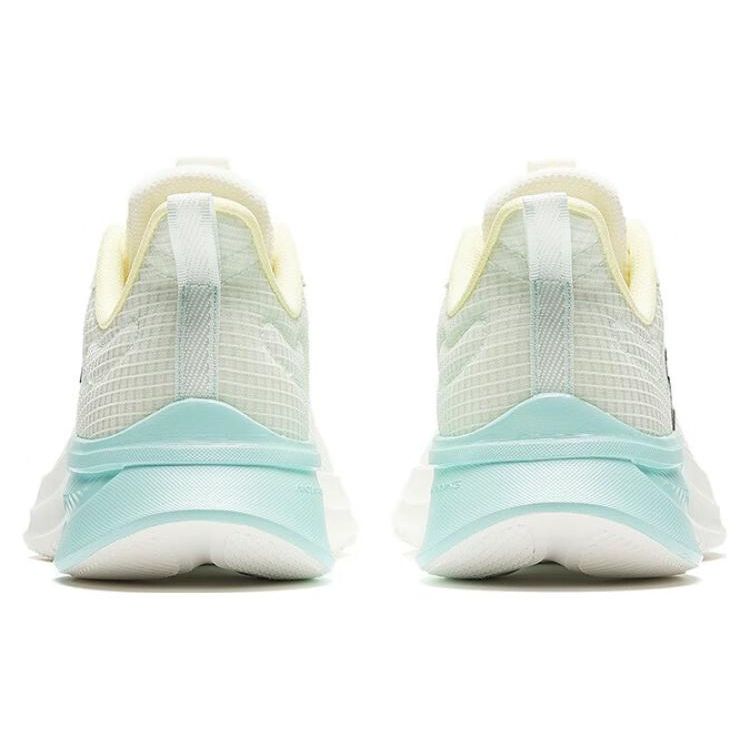 Anta Mesh Versatile Wear-Resistant Shockproof Low-Top Running Shoes Women Sneaker White Green 922335501-5