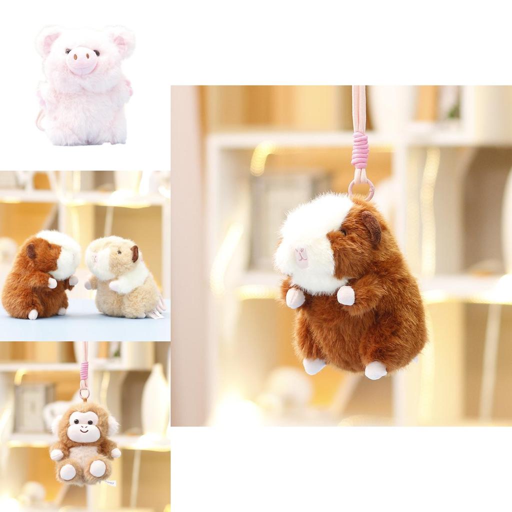 Brinquedo de Pelúcia Macaco Dic de Água Pelúcia Curta Macia Animal Fofo Presente Para Meninas