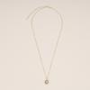 14K Gold Plated Labradorite Moon Power Stone Necklace for Women [Coai]